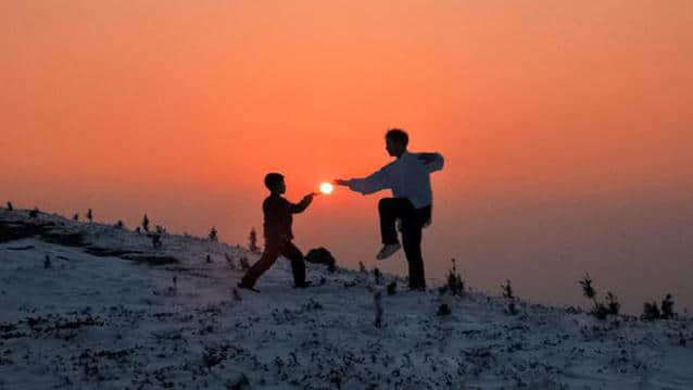 太极拳的圈内击人，圈外推人
