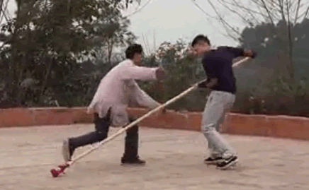 太极罗老师刀破枪