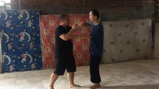 太极罗老师推手武氏王程4