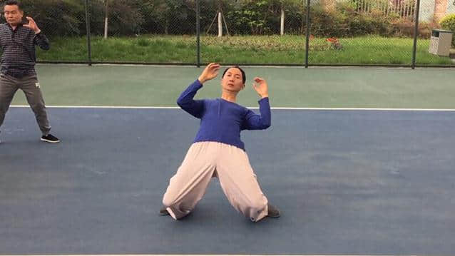 太极罗老师内功银瓶倒水