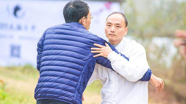 太极之腰胯与松腿的方法