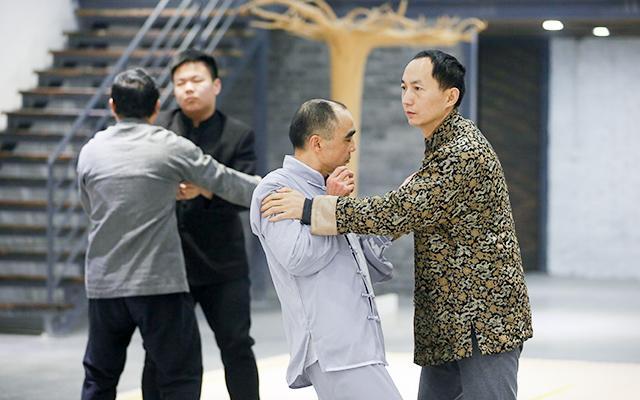 太极之松与格挡