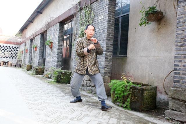 太极拳架的方位