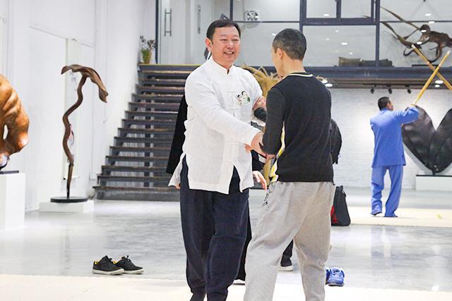 太极之手法交叉